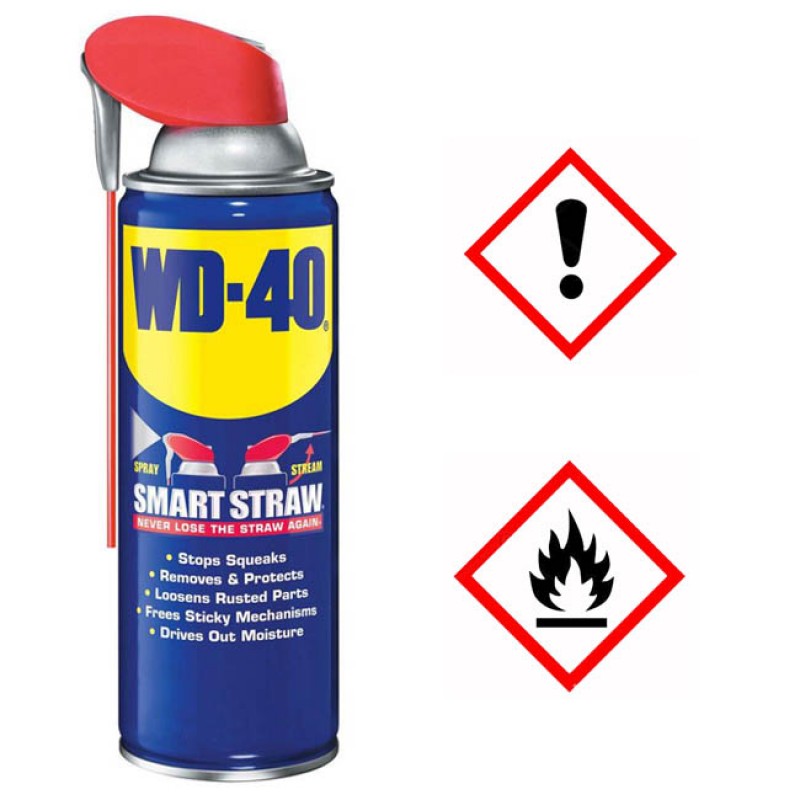 Αντισκωριακό - Λιπαντικό Spray WD-40 Smart Straw 450ml 1 Τεμάχιο - 18128 39458