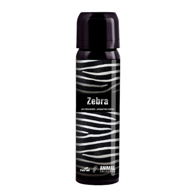 Αρωματικό Αυτοκινήτου Spray Feral Animal Collection Zebra 1 Τεμάχιο - 19081 45987