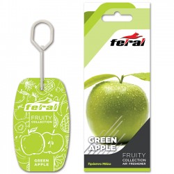 Αρωματικό Αυτοκινήτου Κρεμαστό Feral Fruity Collection Green Apple 1 Τεμάχιο - 19201 44031