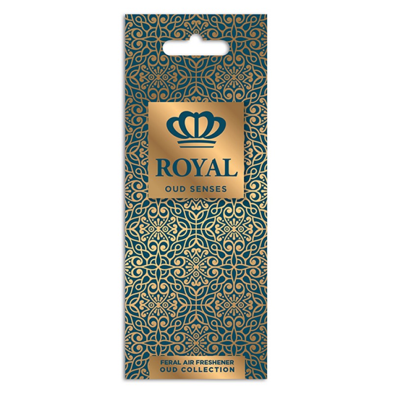 Αρωματικό Αυτοκινήτου Κρεμαστό Feral Royal Collection Oud Senses 1 Τεμάχιο - 19361 47098