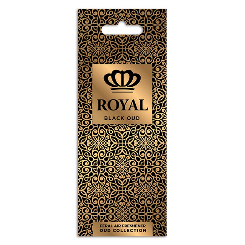 Αρωματικό Αυτοκινήτου Κρεμαστό Feral Royal Collection Black Oud 1 Τεμάχιο - 19363 47101