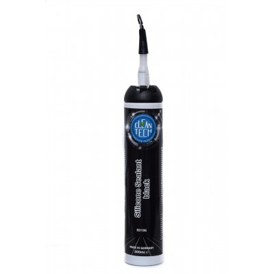 80196 Cleantech Silicone Sealant Black 200ml 