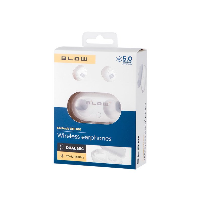 Ακουστικά BLOW Earbuds BTE100 WHITE - DM-32-815