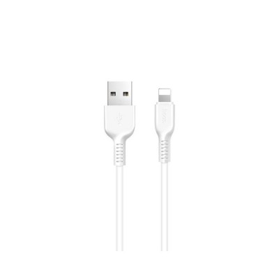 Καλώδιο USB - iPhone Lightning 8-pin 3m HOCO λευκό - H-8938