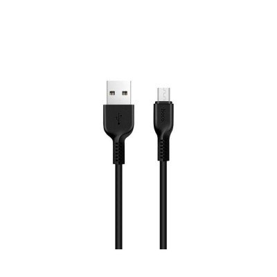 Καλώδιο USB - MicroUSB 3m HOCO μαύρο - H-8945