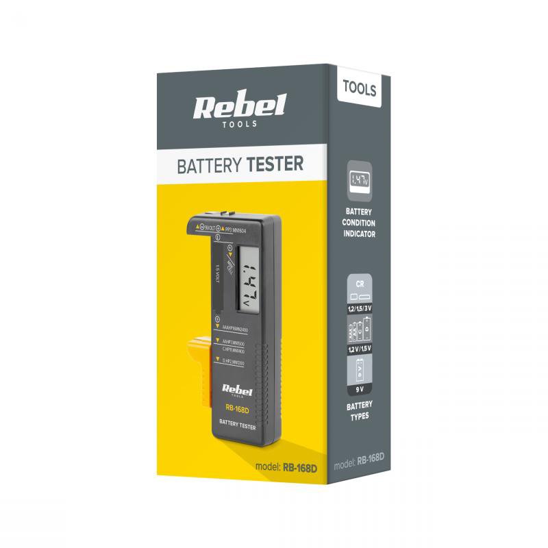 Battery tester RB-168D REBEL - RB-168D