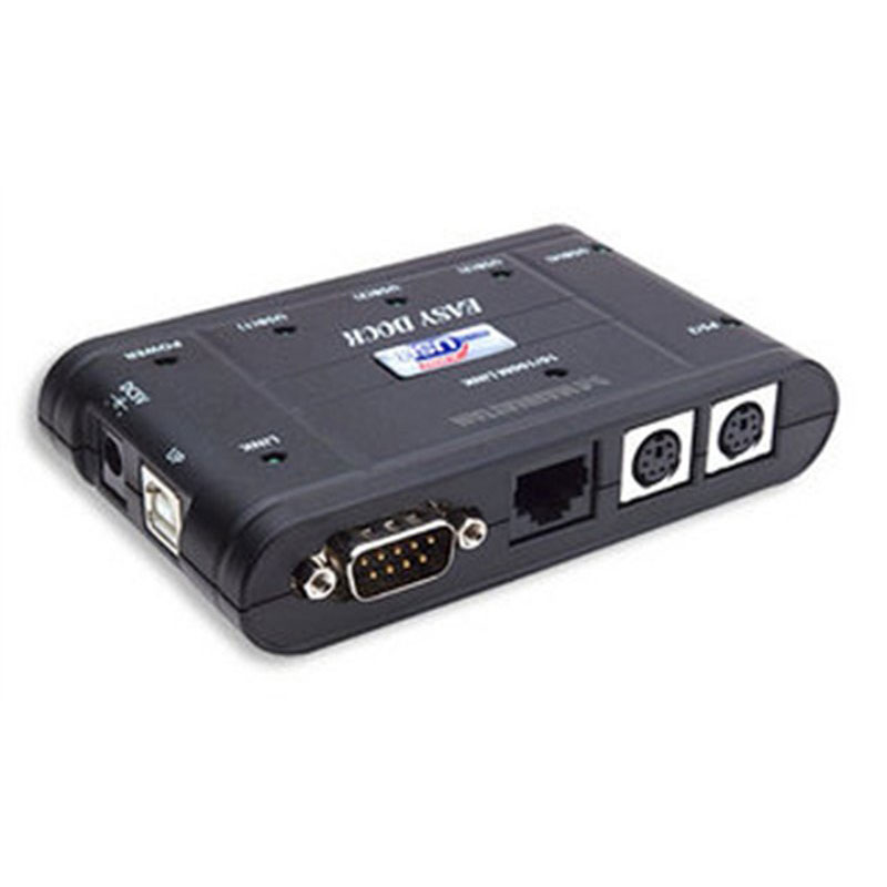 Manhattan multi-port hub USB-PS/2-LAN-Serial - MNH-172905