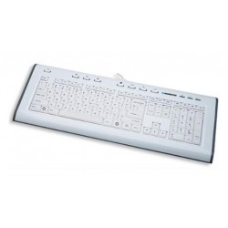 Manhattan Keyboard MULTIMEDIA ΜΕ USB Hub 2-θυρών - MNH-176408