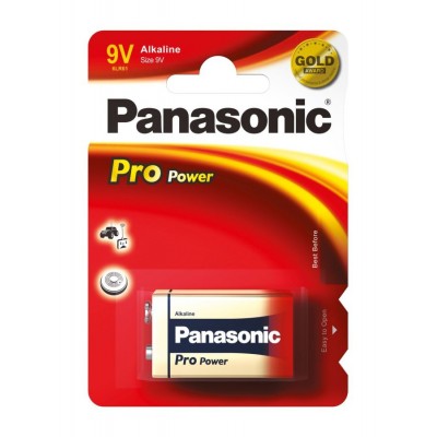 Panasonic μπαταρία αλκαλική Pro 9V - PAN-6LR61PPG-1