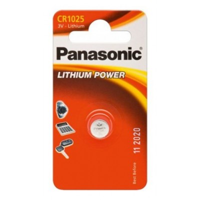 Panasonic CR1025 μπαταρία λιθίου 3V - PAN-CR1025L-1