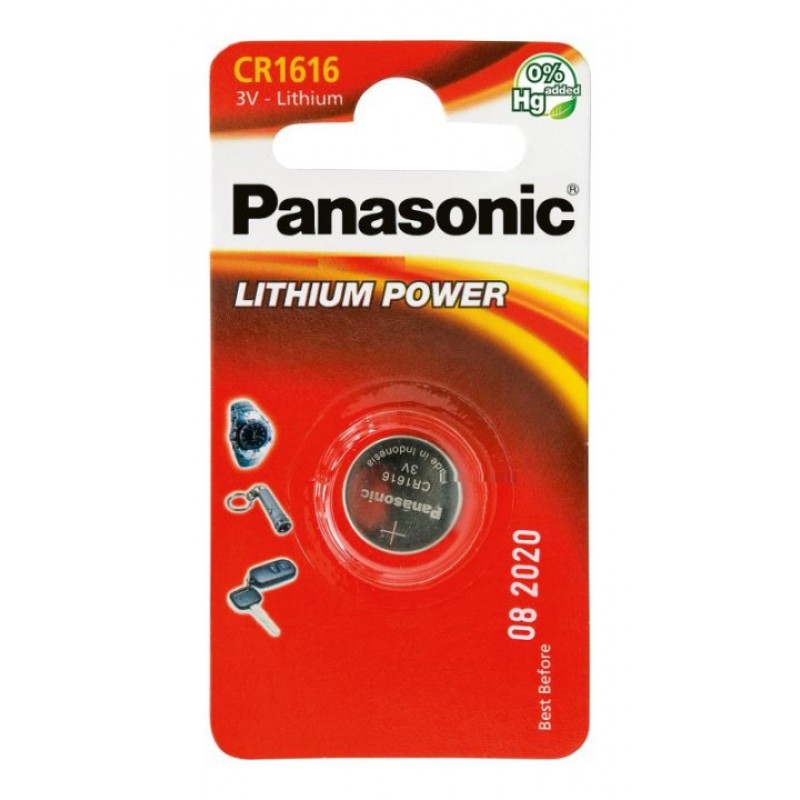 Panasonic CR1616 μπαταρία λιθίου 3V - PAN-CR1616L-1