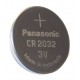 Panasonic CR2032 μπαταρίες λιθίου 3V 2τμχ - PAN-CR2032L-2