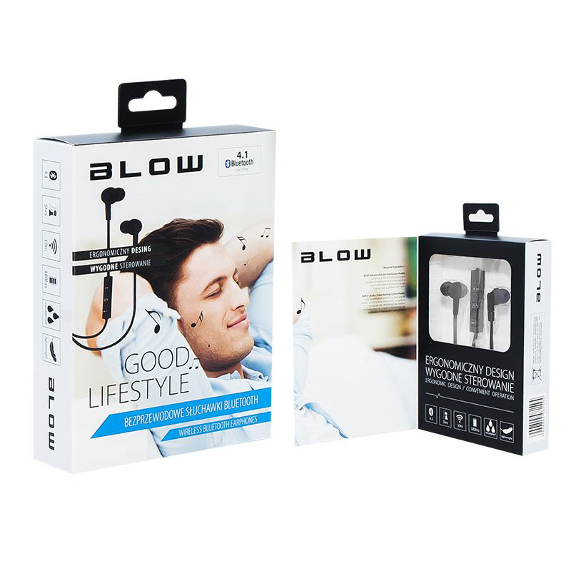 Bluetooth Handsfree Stereo Μαυρο - DM-776