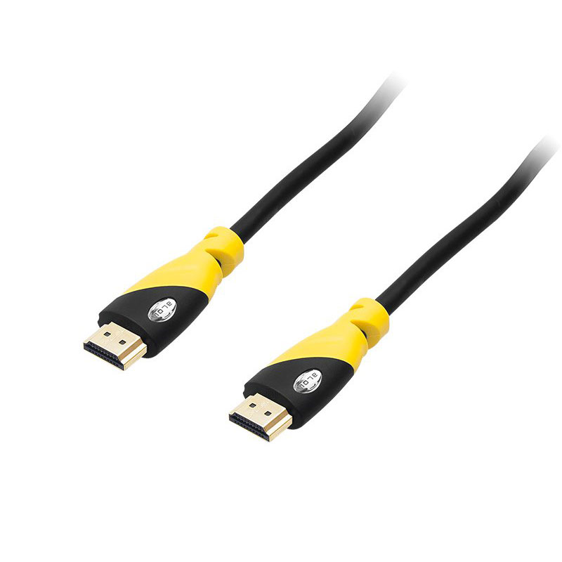 Καλώδιο HDMI - HDMI 1.4 4K 3m Κίτρινο BLOW - DM-92-655